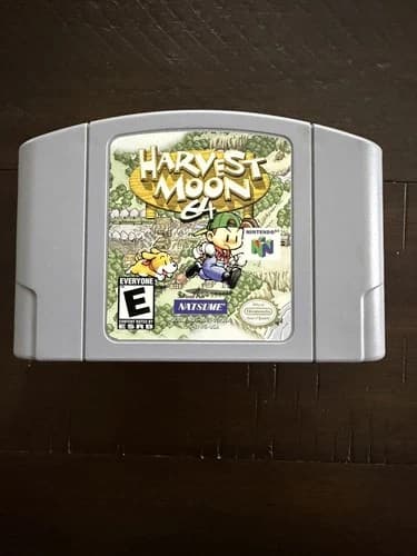 HARVEST MOON 64 - Nintendo 64 N64 - Cartridge Only - Tested & Working