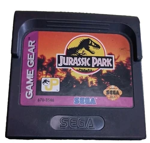 Jurassic Park Sega Game Gear Cartridge Only Tested Working Clean