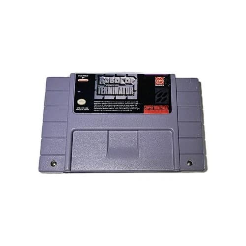Robocop Versus The Terminator (Super Nintendo, SNES, 1993) Cartridge ONLY