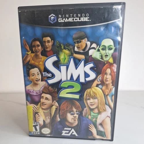 Sims 2 (Nintendo GameCube, 2005) Working Tested