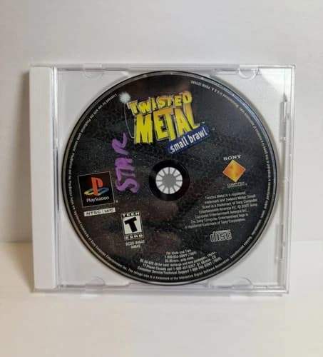 Twisted Metal: Small Brawl - Sony PlayStation 1, 2001 PS1 Disc Only - Tested