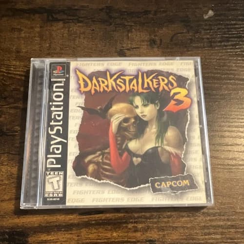 Capcom Darkstalkers 3 Sony PlayStation 1 - Registration Included