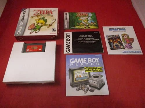 The Legend of Zelda: The Minish Cap (Game Boy Advance, 2005) COMPLETE w/ Box