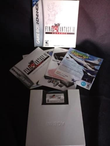 Final Fantasy VI Advance (Nintendo GBA Game Boy Advance) - CIB - GREAT CONDITION