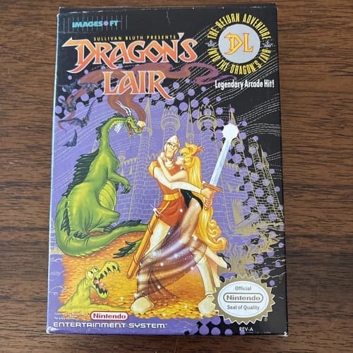 Dragon's Lair: The Legend (Nintendo Entertainment System, 1990) - UK Version CIB