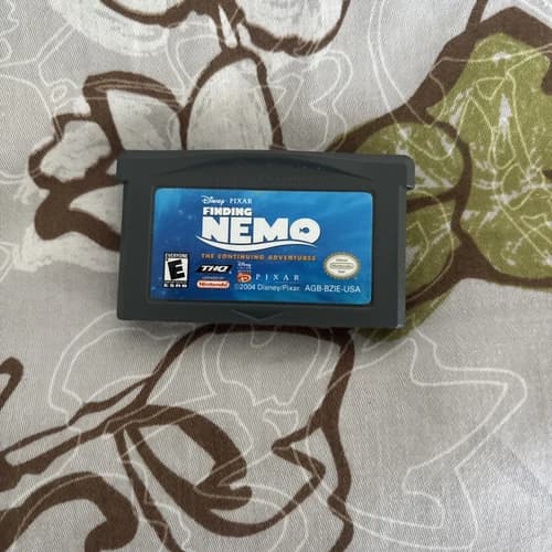 DISNEY PIXAR FINDING NEMO [GENUINE] Nintendo Video Game Boy Advance Cartridge