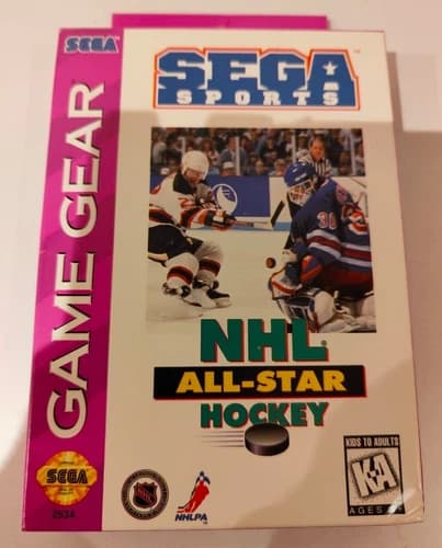 NHL All-Star Hockey - SEGA Game Gear - Complet - U.S.A - Très bon état