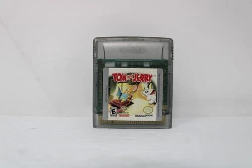 Tom and Jerry (Nintendo GBC, Game Boy Color) Authentic Tested Game Cartridge