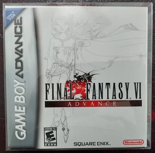 Final Fantasy VI: Advance (Nintendo Game Boy Advance, 2007) Tested CIB