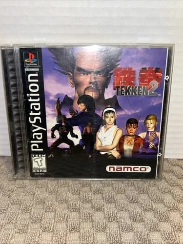 Tekken 2 black label- Sony PlayStation 1 PS1