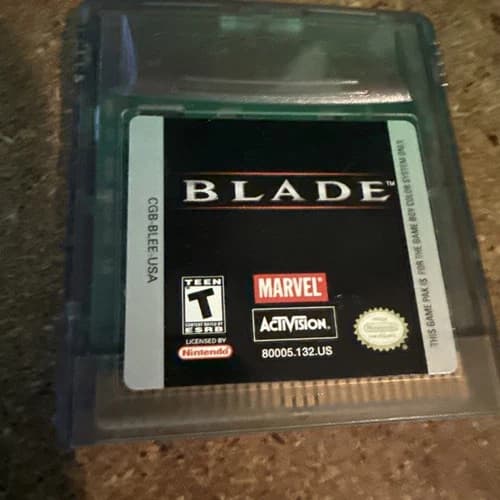 Blade Nintendo Game Boy Color GBC Cartridge Only Authentic - Tested and Working