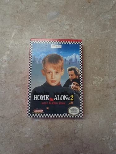 Home Alone 2: Lost in New York NES Nintendo CIB Tested Working