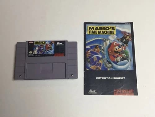 Mario's Time Machine (Super Nintendo Entertainment System, 1993)