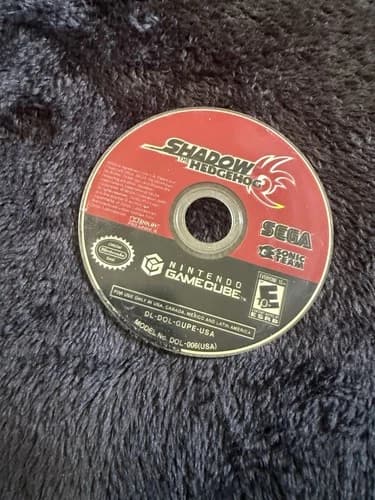 Shadow The Hedgehog (GameCube, 2005) - Disc Only - Authentic & Tested