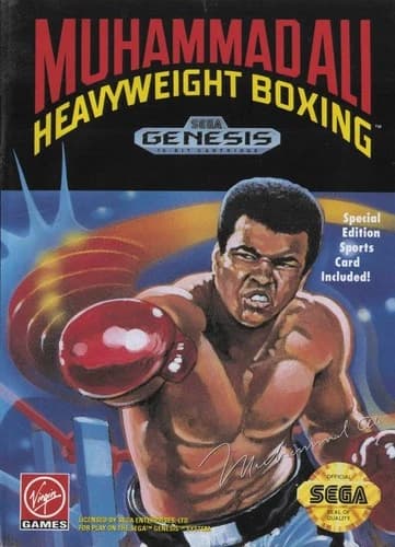 Muhammad Ali's Heavyweight Boxing - Sega Genesis Game Only