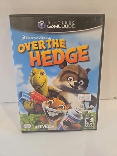 Over the Hedge (Nintendo GameCube, 2006) Complete with Manual TESTED WORKING CIB