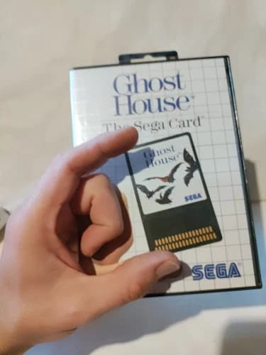 Sega Master System Sega Card Ghost House Complete in Box CIB Tested!