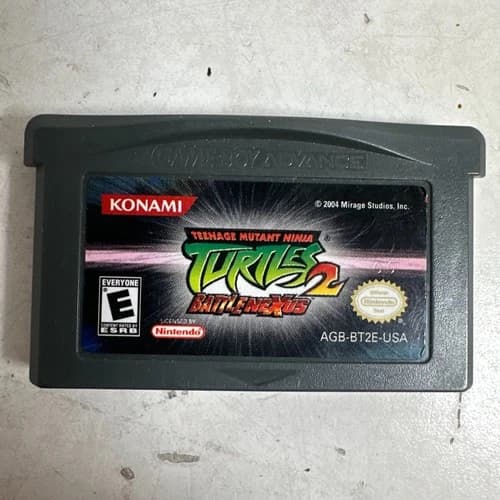 Teenage Mutant Ninja Turtles 2: Battle Nexus (Game Boy Advance, 2004) Video Game