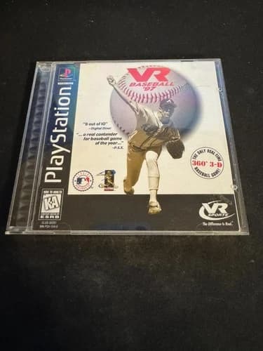 VR Baseball 97 (Sony Playstation 1 ps1) Complete