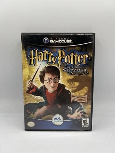 Harry Potter and the Chamber of Secrets Nintendo GameCube Complete w/ Manual