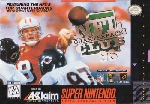 NFL Quarterback Club 96- SNES Super Nintendo Game
