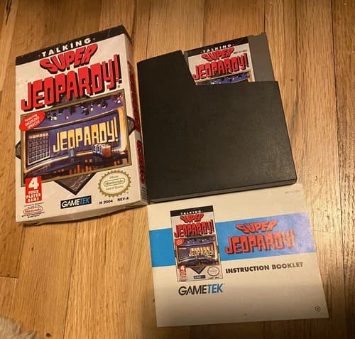 Super Jeopardy (Nintendo Entertainment System, 1991) Complete in box TESTED