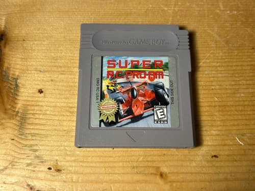 Super R.C. Pro-Am Racing Nintendo Game Boy Gameboy Original Authentic