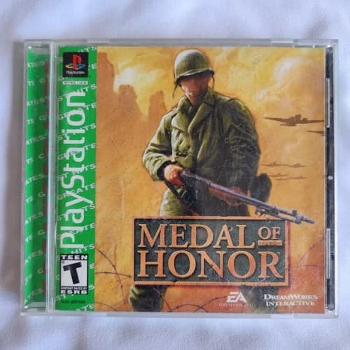 Medal of Honor PS1 (Sony PlayStation 1, 1999) Complete CIB, Tested Working Great