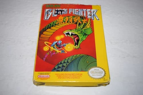 Burai Fighter Nintendo NES Video Game Complete in Box