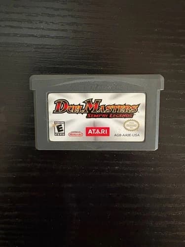 Duel Masters Sempai Legend Game Tested GBA Game Boy Advance