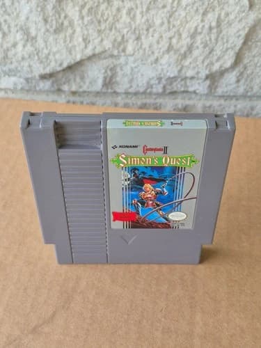 Authentic Castlevania II Simon's Quest Nintendo NES Tested Working 2