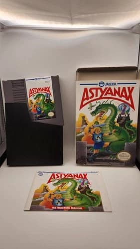 Astyanax for NES Nintendo Complete In Box w/ manual. Tested and working! CIB