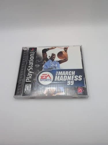 NCAA March Madness 99 PlayStation 1 PS1 CIB Tested And Working
