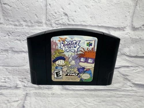 Rugrats in Paris: The Movie (Nintendo 64, 2000) N64 Tested