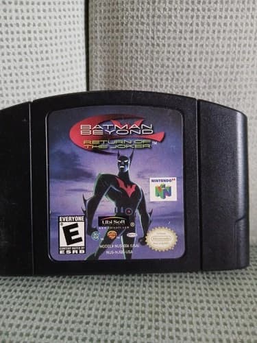 Batman Beyond Return of the Joker Nintendo 64 Authentic N64 *Tested & Works*