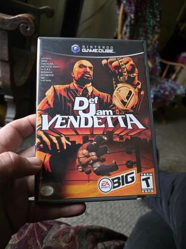 Nintendo GameCube Def Jam Vendetta Video Game Complete With Manual
