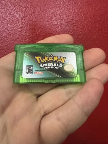 Nintendo Pokémon Emerald Version Game Boy Advance 2005 Cartridge