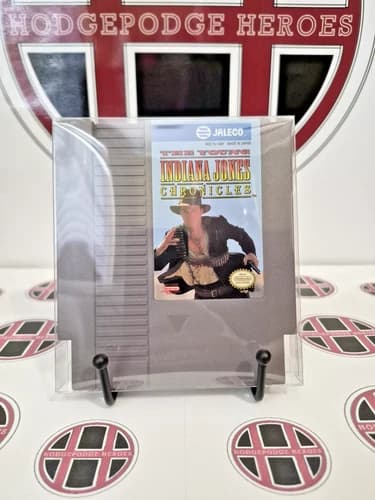 The Young Indiana Jones Chronicles - Nintendo - NES - Cleaned & Tested - *HPH