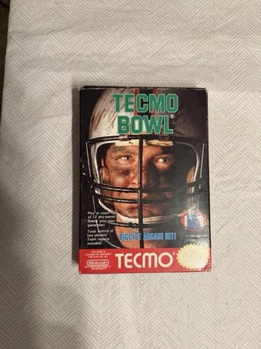 Tecmo Bowl NES Nintendo System Complete (CIB) Fast Free Shipping