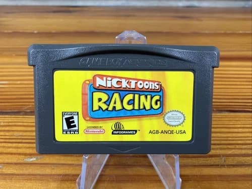 Nicktoons Racing (Nintendo Game Boy Advance, 2002) Tested Authentic NICE!