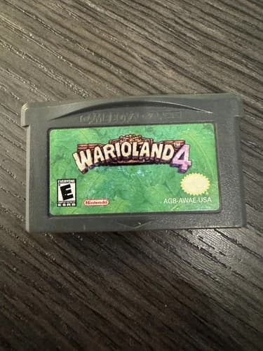 Wario Land 4 (Nintendo Game Boy Advance, 2001) Authentic GBA Cartridge