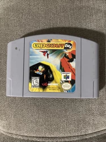 Wipeout 64 (Nintendo 64 N64, 1998) *TESTED*