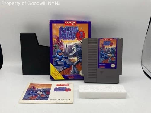 Mega Man 3 Nintendo NES CIB Complete in Box