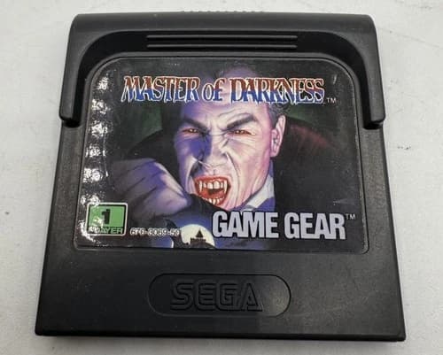 Vampire: Master of Darkness for Sega Game Gear. Rare. Cartridge Only