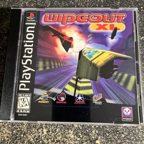 Wipeout XL (Sony PlayStation 1, 1996)