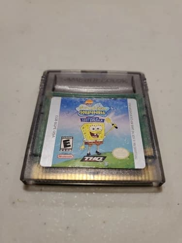 SpongeBob SquarePants: Legend of the Lost Spatula Game Boy Color Tested