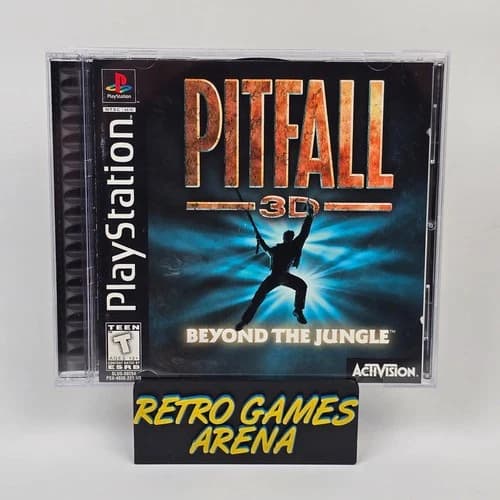 Pitfall 3D: Beyond the Jungle (PlayStation 1 PS1) CIB COMPLETE
