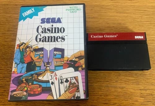 Casino Games (Sega Master, 1989)