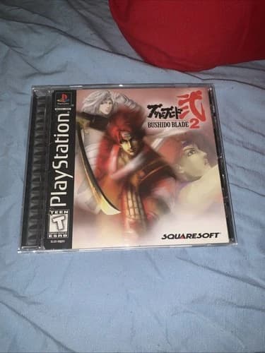 Bushido Blade 2 (Sony PlayStation 1, PS1, 1998) Black label CIB Complete