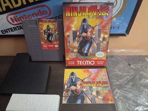 Nes Ninja Gaiden Complete In Box